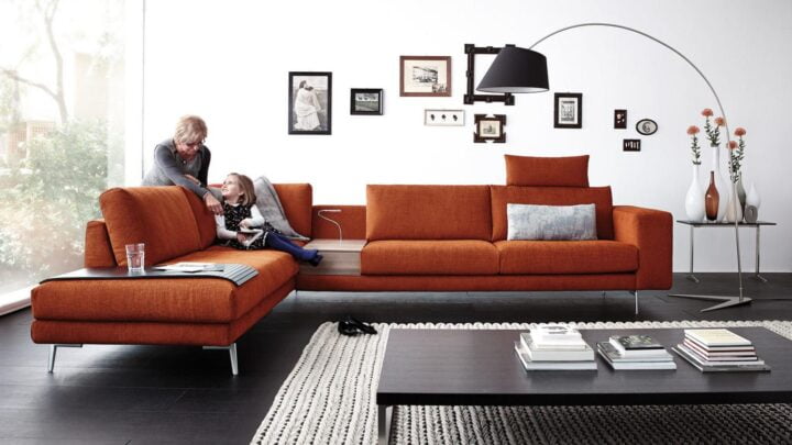 Omega - corner nabuk sofa | Koinor