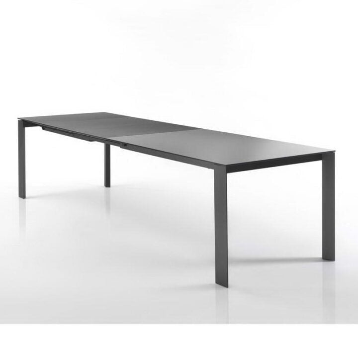 Pascal - rectangular glass table | Bontempi