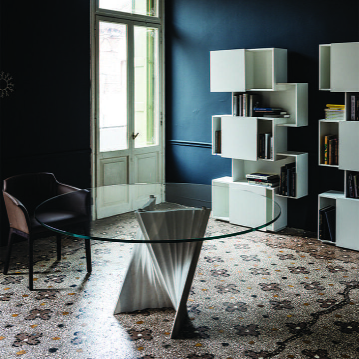 Plisset - oval stone table | Cattelan Italia