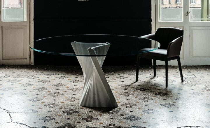 Plisset - oval stone table | Cattelan Italia