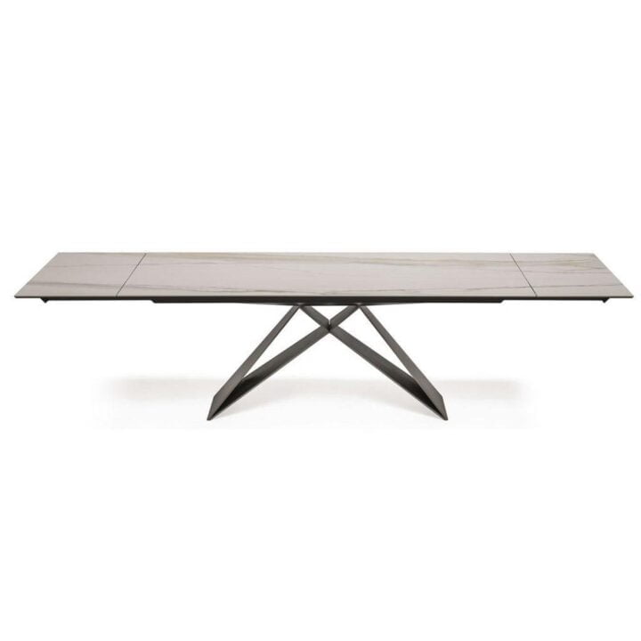 Premier Keramik Drive - rectangular metal table | Cattelan Italia