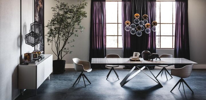 Premier Keramik Drive - rectangular metal table | Cattelan Italia