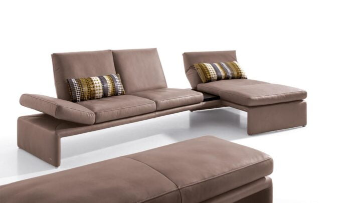 Raoul - sectional nabuk sofa | Koinor