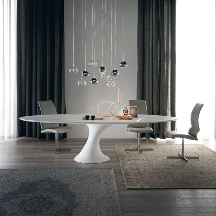 Reef - round metal table | Cattelan Italia