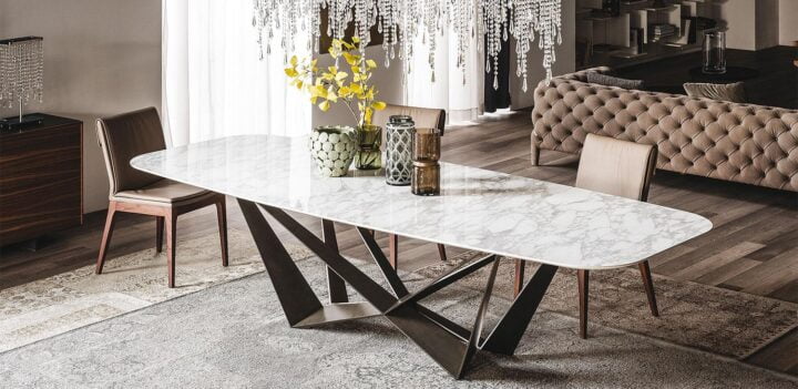 Skorpio Keramik - rectangular ceramic table | Cattelan Italia