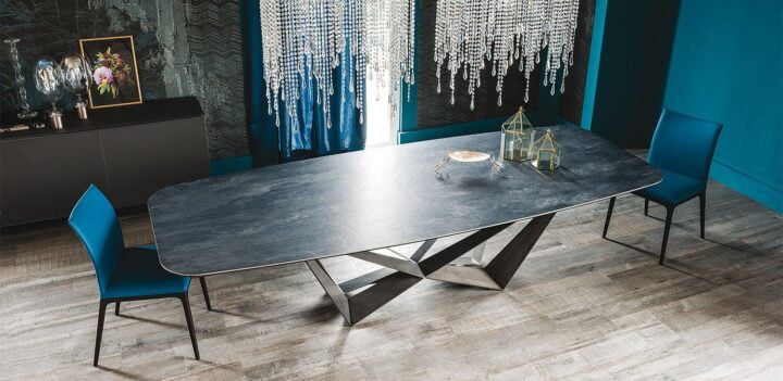 Skorpio Keramik - rectangular ceramic table | Cattelan Italia