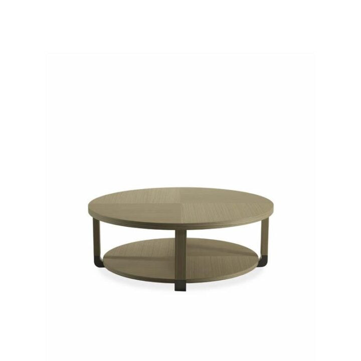 Jacques - round solid wood coffee table | Galimberti Nino