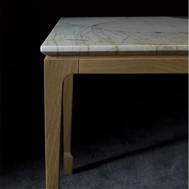 Yang - rectangular stone coffee table | Galimberti Nino