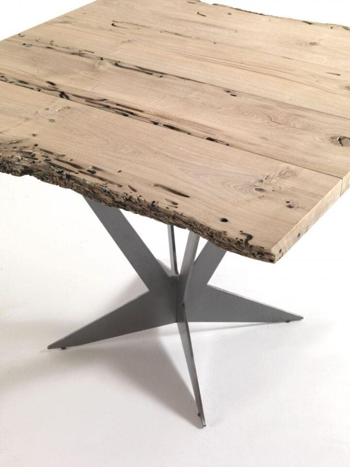 Tavolo - square metal table | Riva 1920