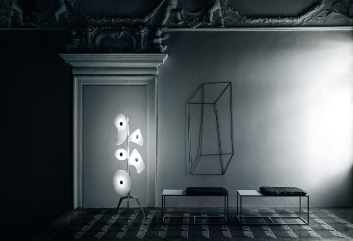 Orbital - metal floor lamp | Foscarini