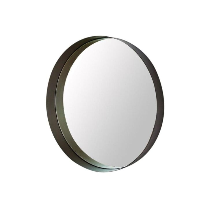 Wish - round metal mirror | Cattelan Italia