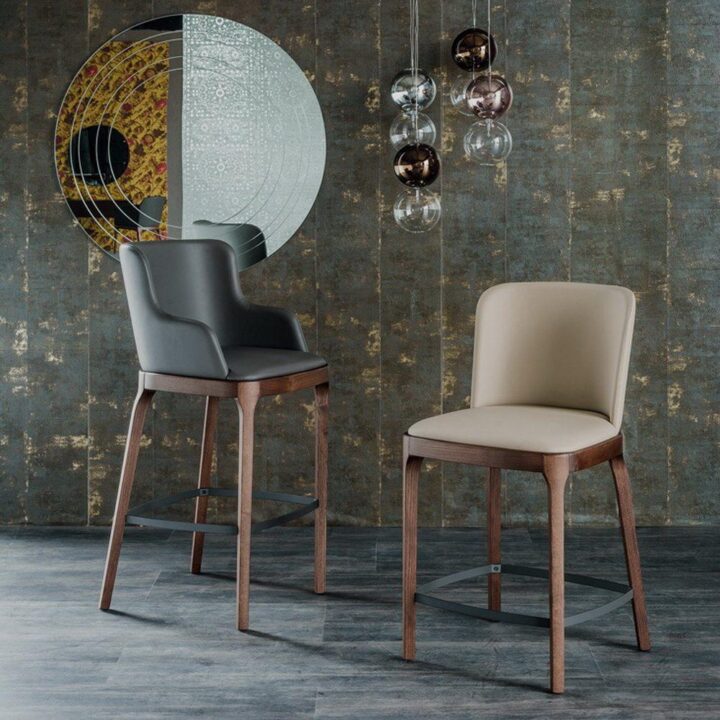 Magda - wood bar chair | Cattelan Italia