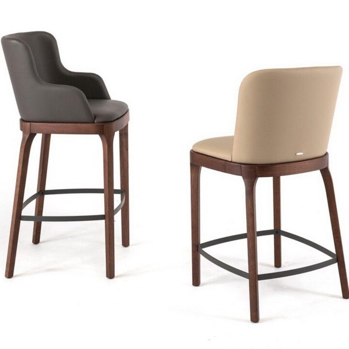 Magda - wood bar chair | Cattelan Italia