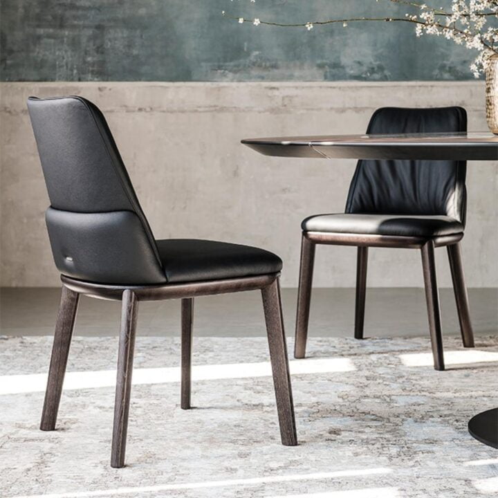 Belinda - leather chair | Cattelan Italia