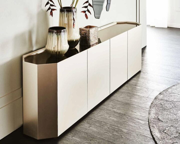 Chelsea - metal sideboard with drawers | Cattelan Italia