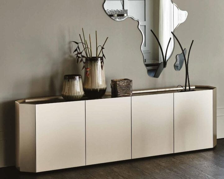 Chelsea - metal sideboard with drawers | Cattelan Italia