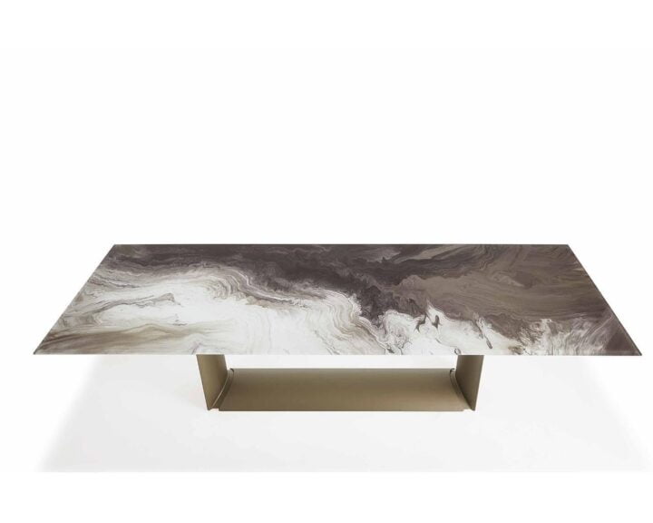 Dragon - oval metal table | Cattelan Italia