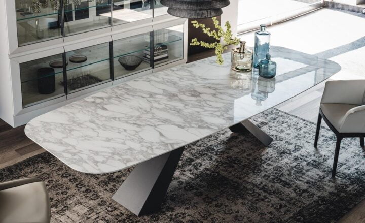 Eliot Keramik - oval ceramic table | Cattelan Italia