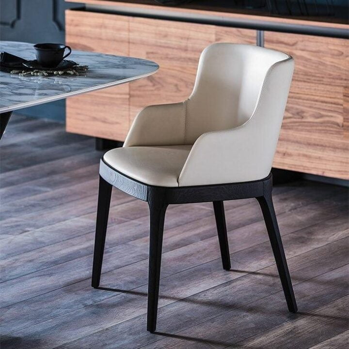 Magda - nabuk chair | Cattelan Italia