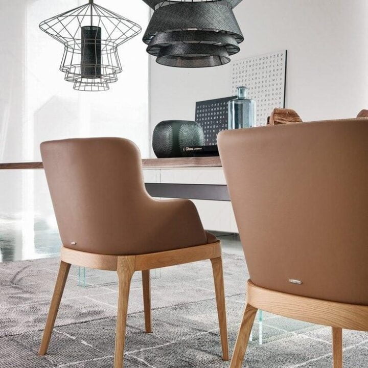 Magda - nabuk chair | Cattelan Italia