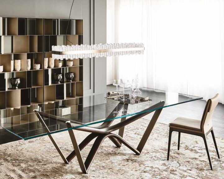 Marathon - rectangular metal table | Cattelan Italia