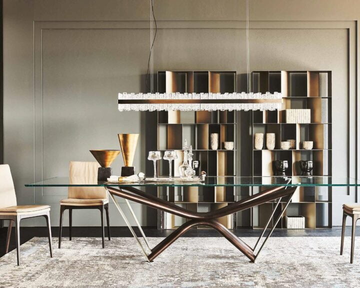 Marathon - rectangular metal table | Cattelan Italia