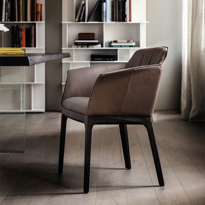 Musa - leather chair | Cattelan Italia