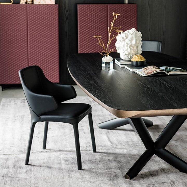 Planer - oval veneer table | Cattelan Italia