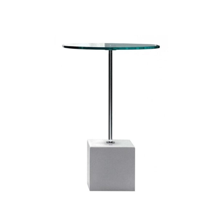 Axo - round glass coffee table | Cattelan Italia