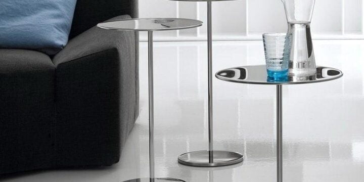 Gliss - round glass coffee table | Cattelan Italia