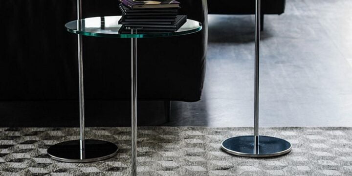 Gliss - round glass coffee table | Cattelan Italia