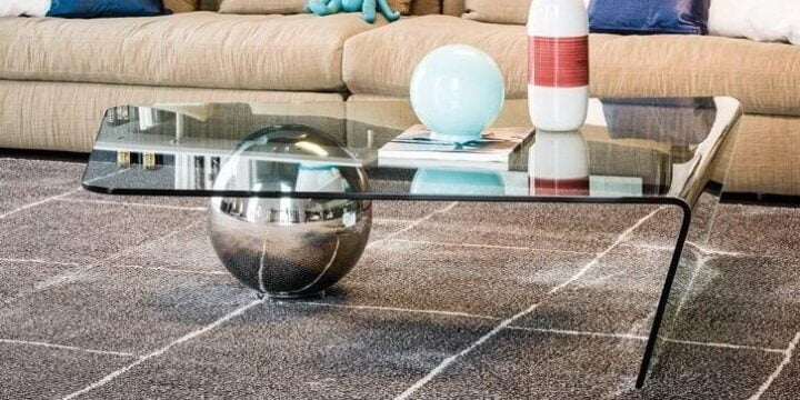 Globe - rectangular glass coffee table | Cattelan Italia