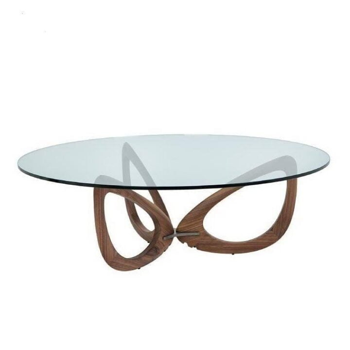 Helix - round glass coffee table | Cattelan Italia