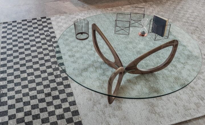 Helix - round glass coffee table | Cattelan Italia