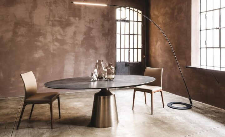 Yoda - round metal table | Cattelan Italia