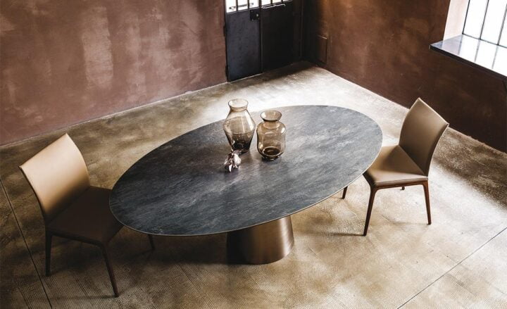 Yoda - round metal table | Cattelan Italia