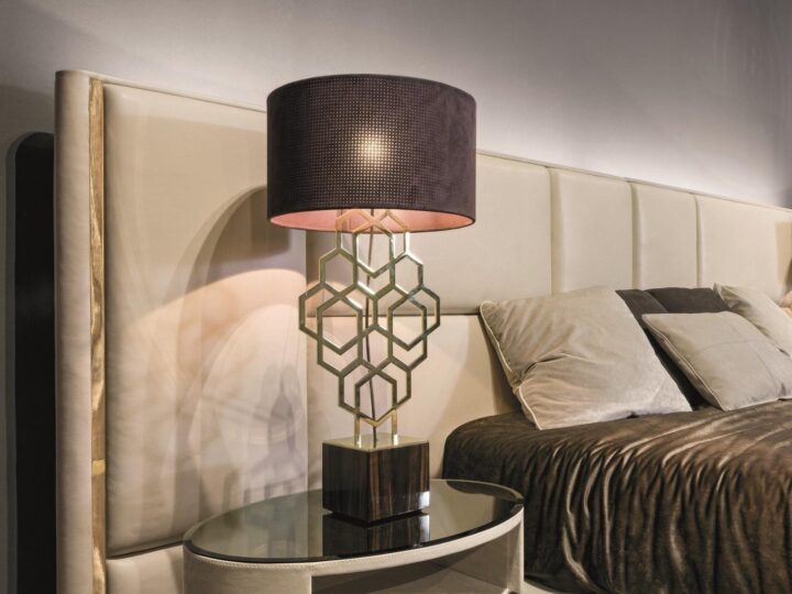 Anouk - fabric table lamp | Longhi