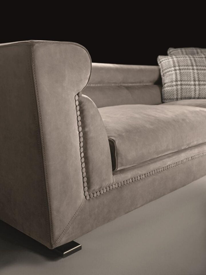 Ansel - corner fabric sofa | Longhi