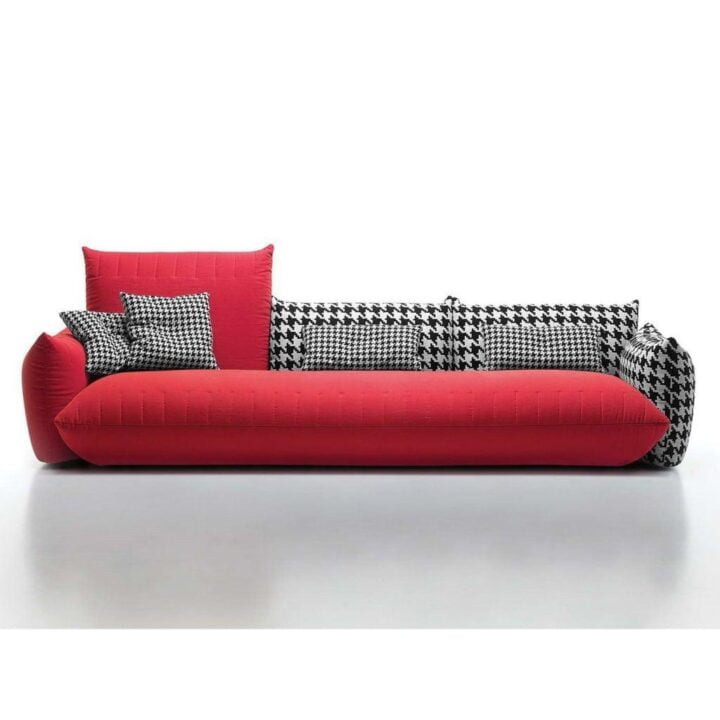 Bellavita - corner fabric sofa | Alberta Salotti