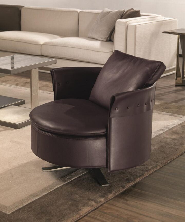 Charme - velvet armchair | Longhi