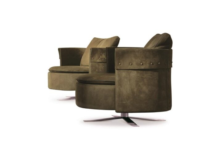 Charme - velvet armchair | Longhi