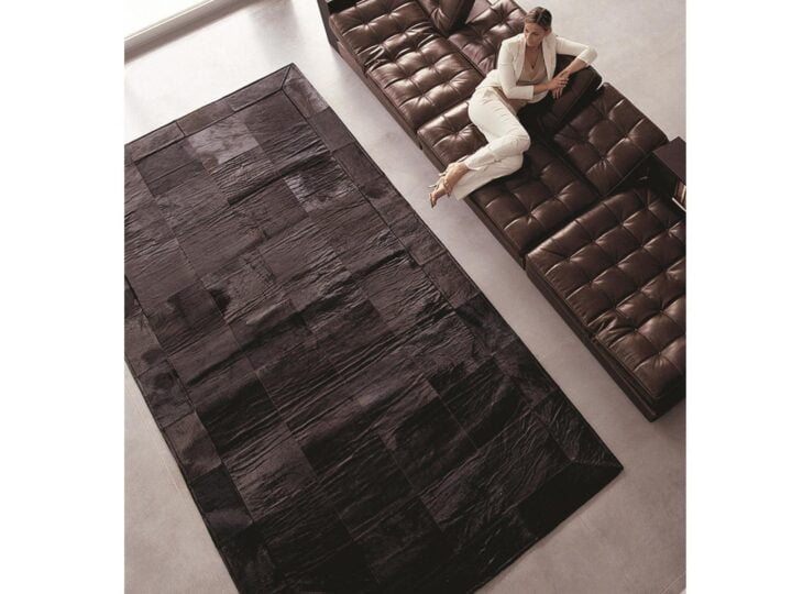 Cow Carpet - square rug | Longhi