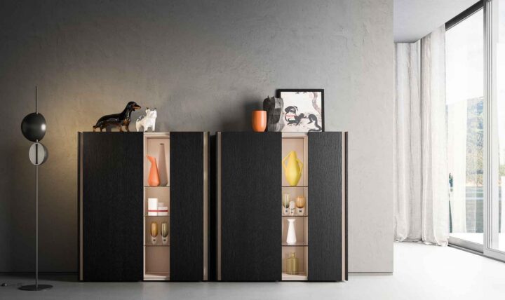 Da-Do giorno - modular veneer sideboard with doors | ALF Dafre