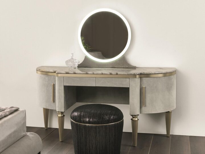 Dame - nabuk dressing table | Longhi