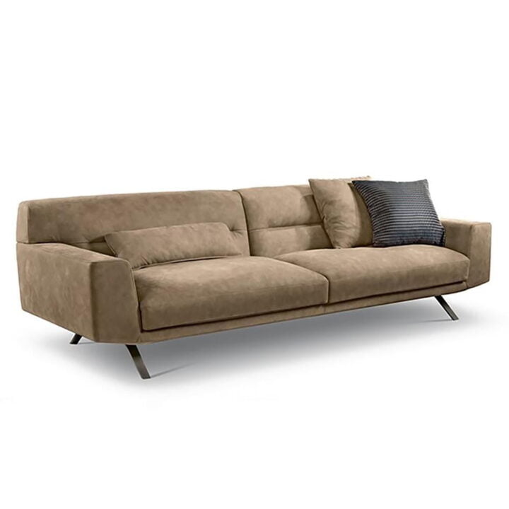 Feenix - sectional leather sofa | Alberta Salotti