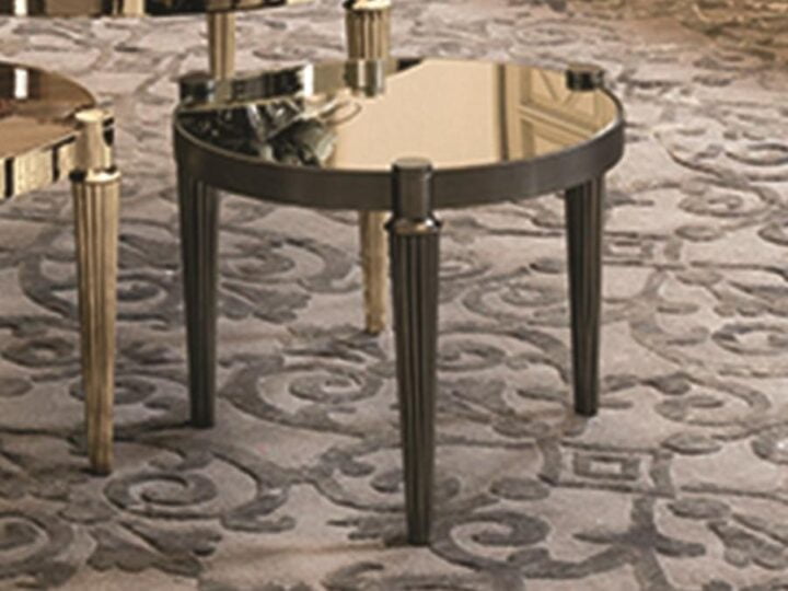 Felix - round stone coffee table | Longhi