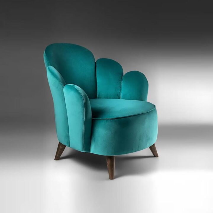 Flora - velvet armchair | Annibale Colombo