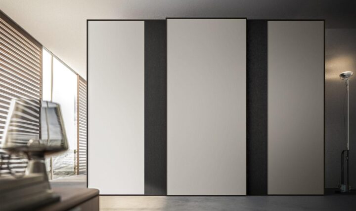 Frame - modular lacquered wardrobe with drawers | ALF Dafre