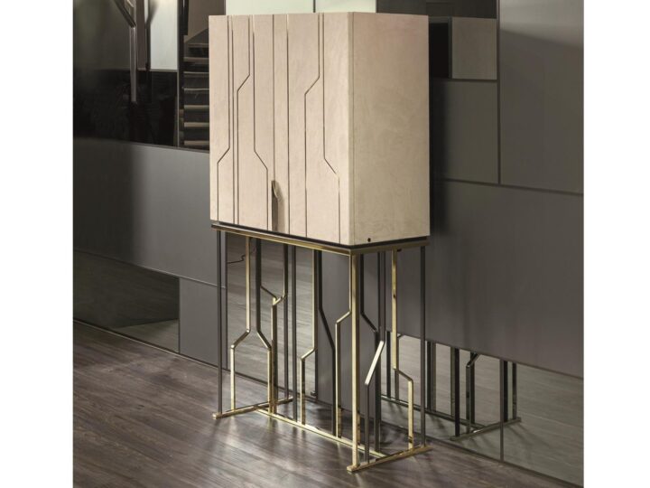 Ginza Bar - stone bar cabinet | Longhi