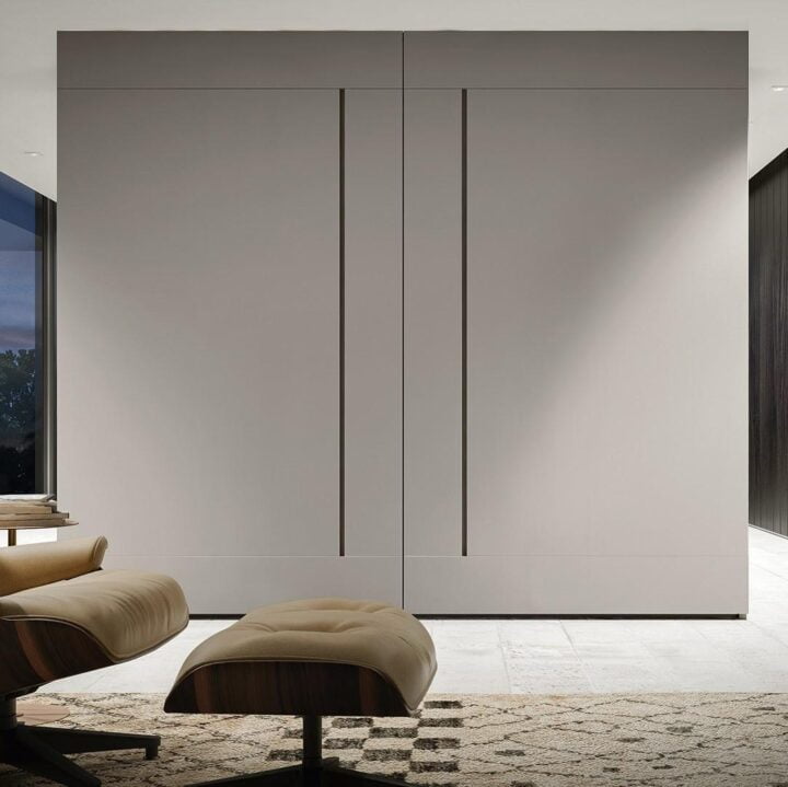 Glide - modular glass wardrobe with doors | ALF Dafre